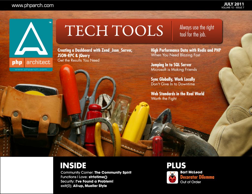 php|architect — July 2011 | PHP Architect