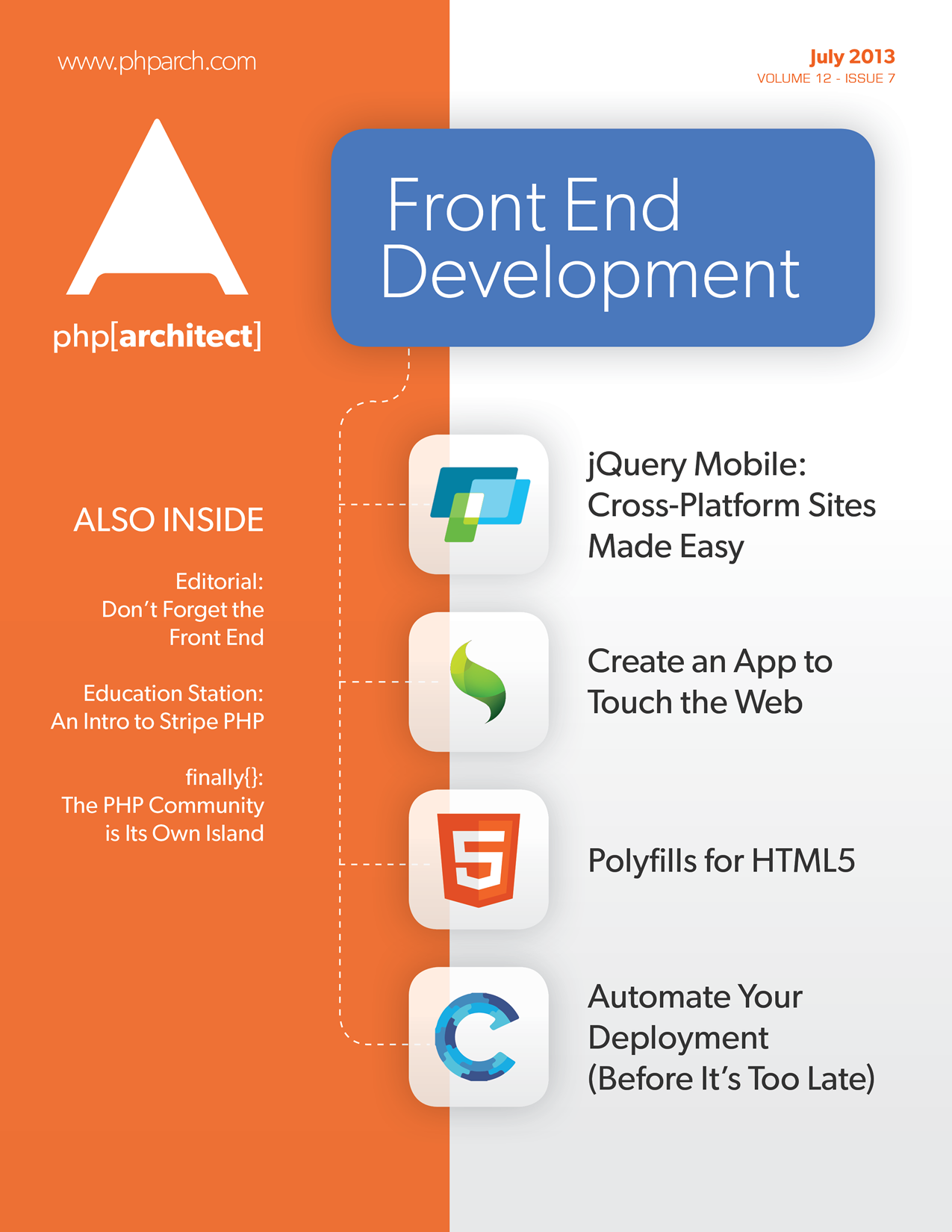 php|architect July 2013 - Front End Development