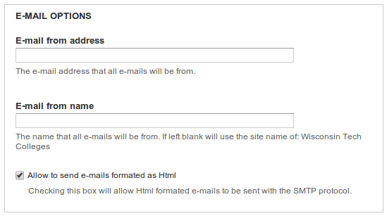 SMTP HTML Email