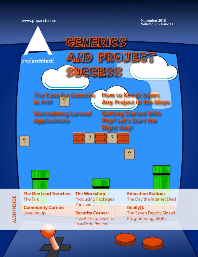 Generics and Project Success – November 2018 | PHP Architect