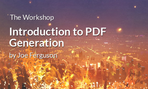 The Workshop: Introduction to PDF Generation | PHP Architect