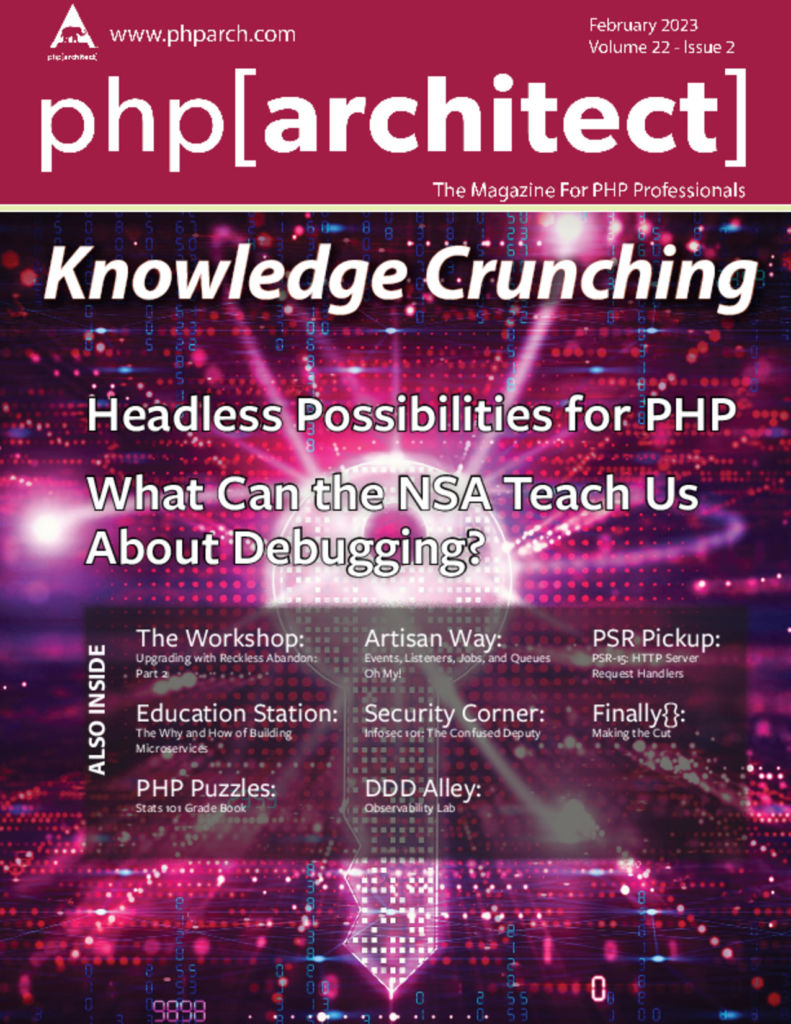 Knowledge Crunching | PHP Architect